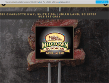 Tablet Screenshot of midtownsundriesgrillandbar.com